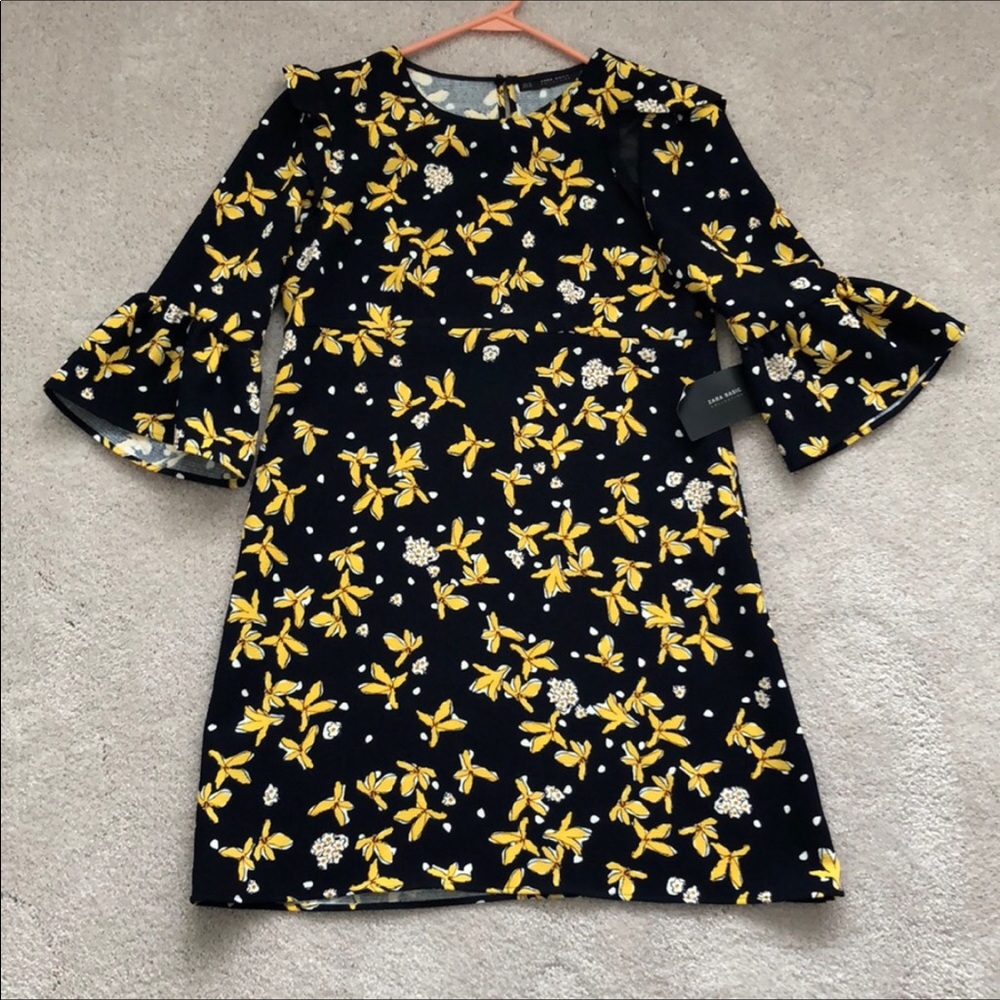 NWT Zara poplin dress